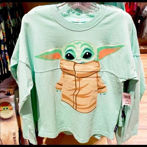 NWT DISNEY PARKS | The Child Spirit Jersey - Picture 1 of 3